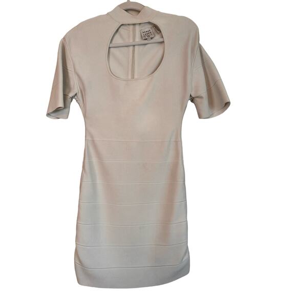 Herve Lenger Paris ivory ICON CUT OUT DRESS size small - Picture 11 of 13